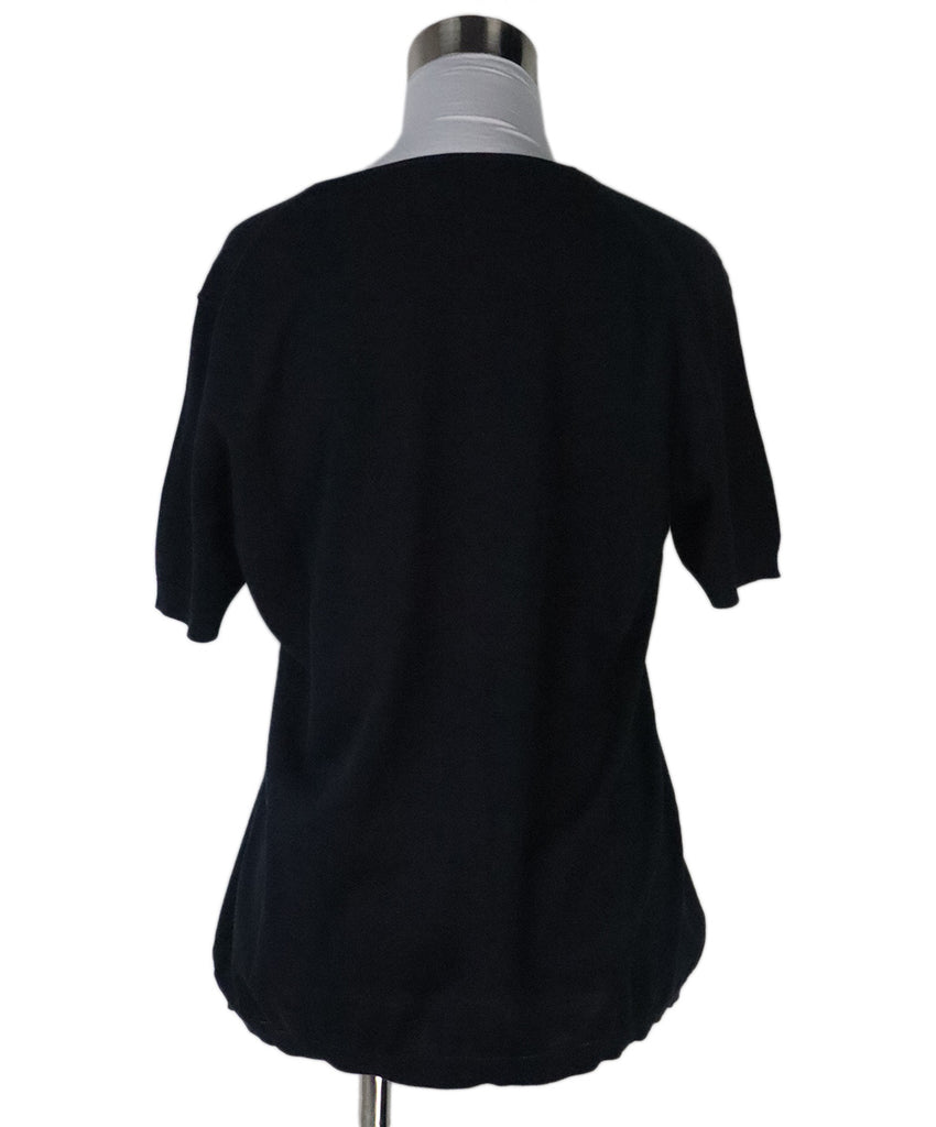 Malo Navy Shortsleeve Cotton Crewneck 2