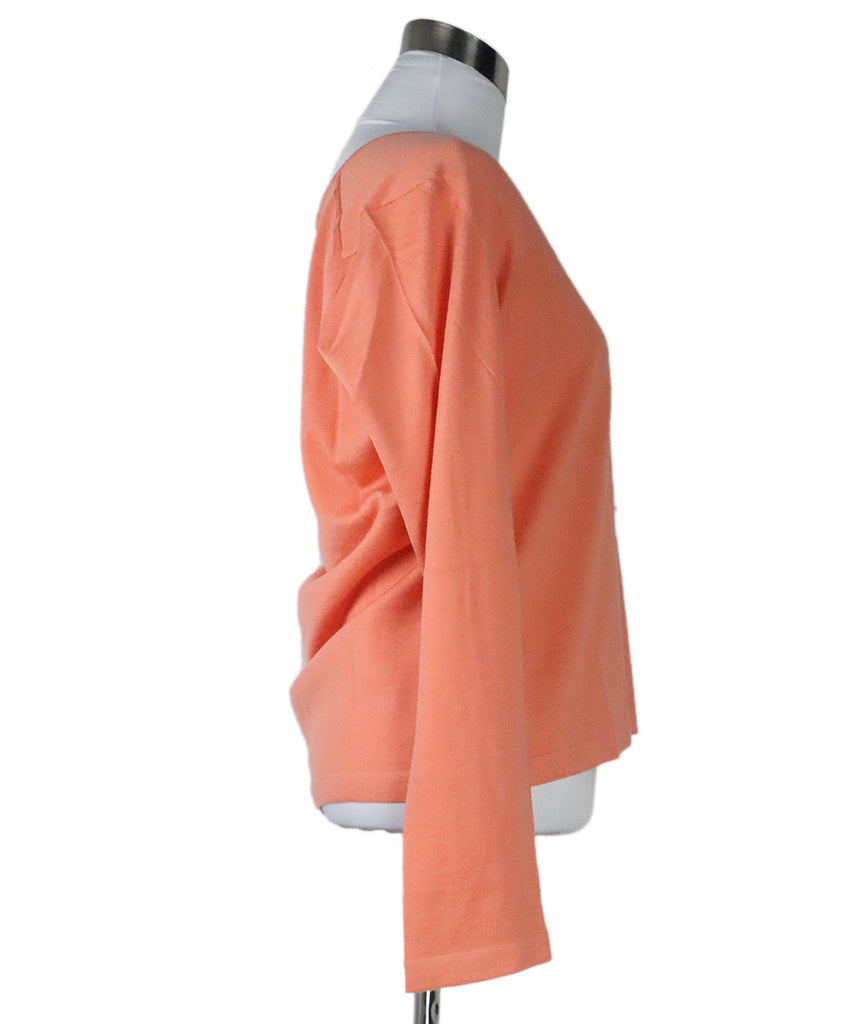 Malo Orange Cashmere Sweater 1