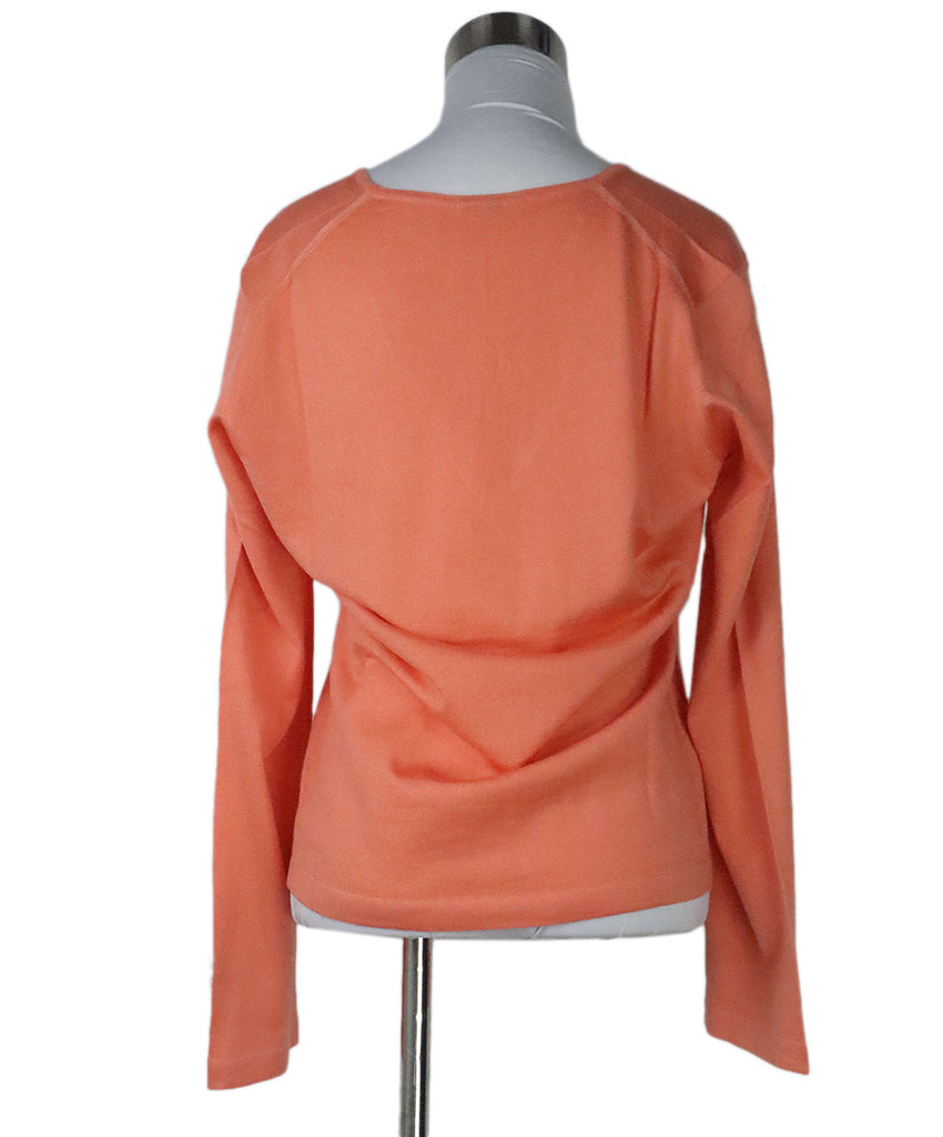 Malo Orange Cashmere Sweater 2