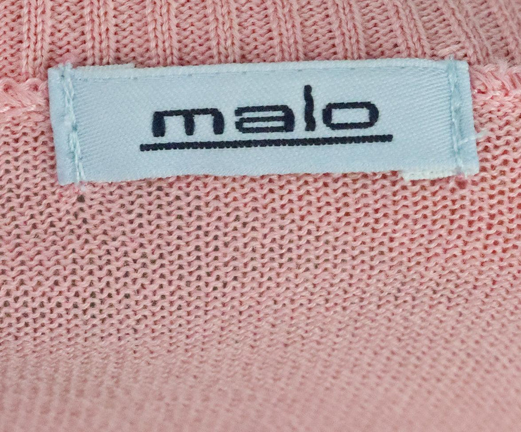 Malo Pink Shortsleeve Cotton Crewneck 3