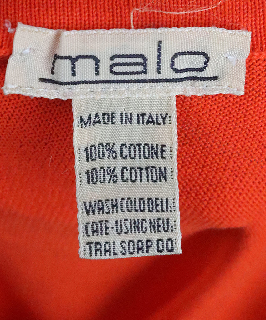 Malo Orange Shortsleeve Crewneck 3