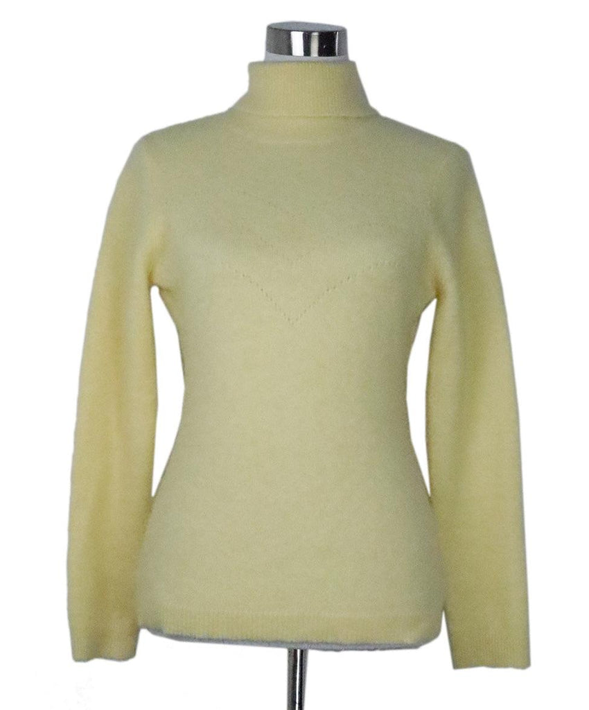 Manoush Yellow Wool Turtleneck 