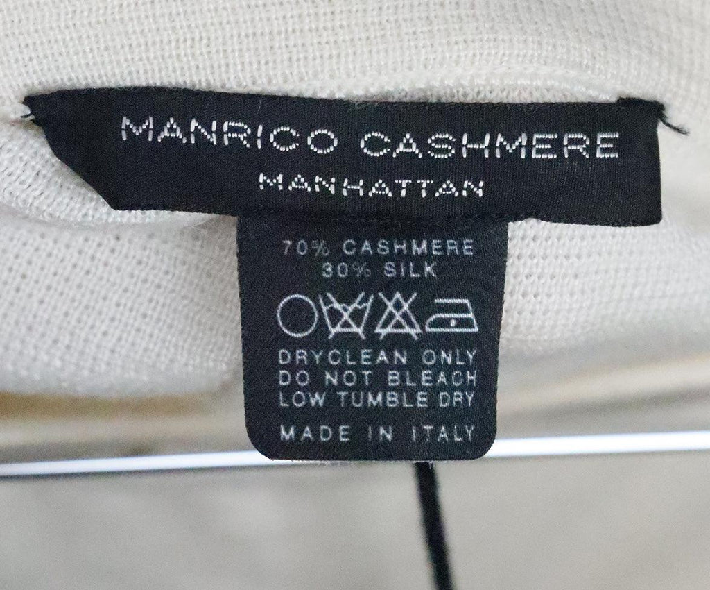 Manrico Ivory Cashmere Shorts 2