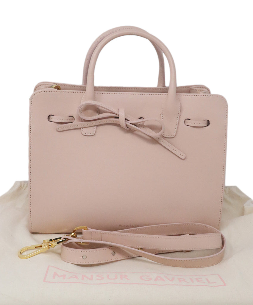 Mansur Gavriel Pink Leather Tote 5