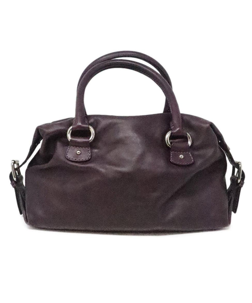 Marc Jacobs Purple Leather Satchel Bag 2