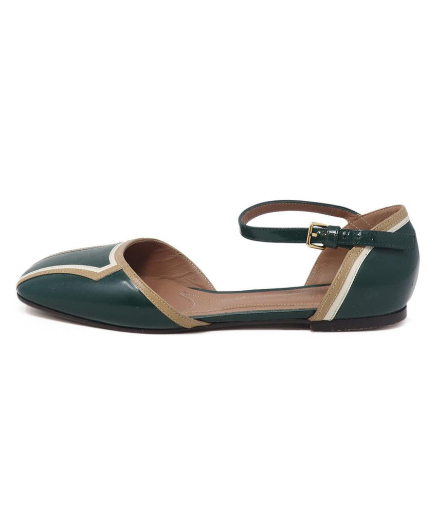 Marni Green & Tan Leather Shoes 1