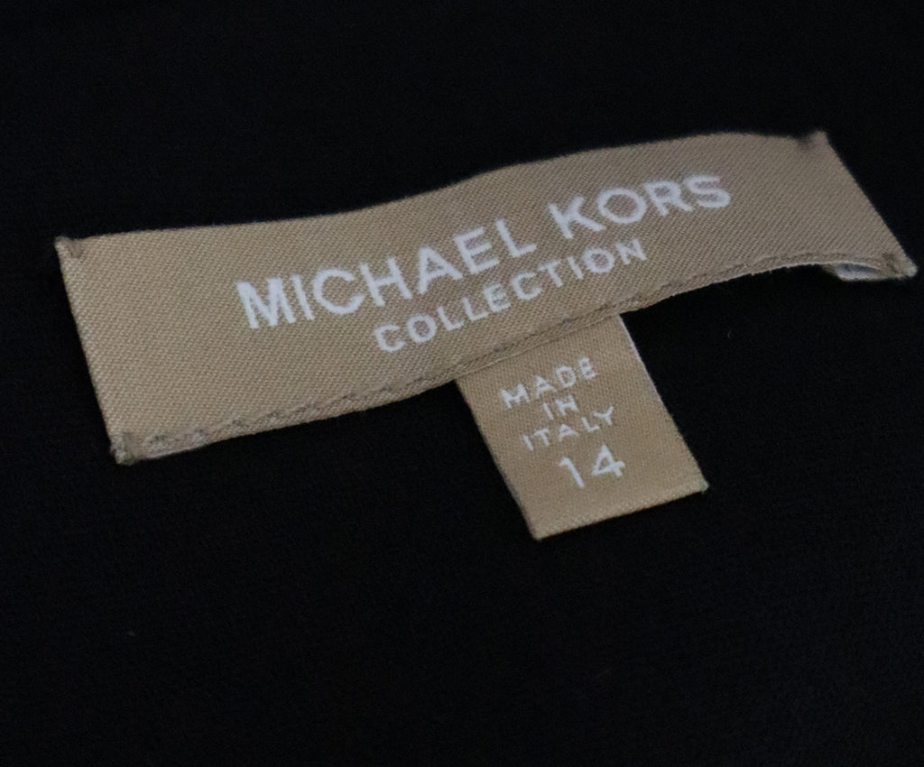 Michael Kors Black Wool Dress 3