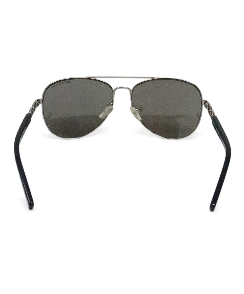 Michael Kors Silver & Black Sunglasses 4