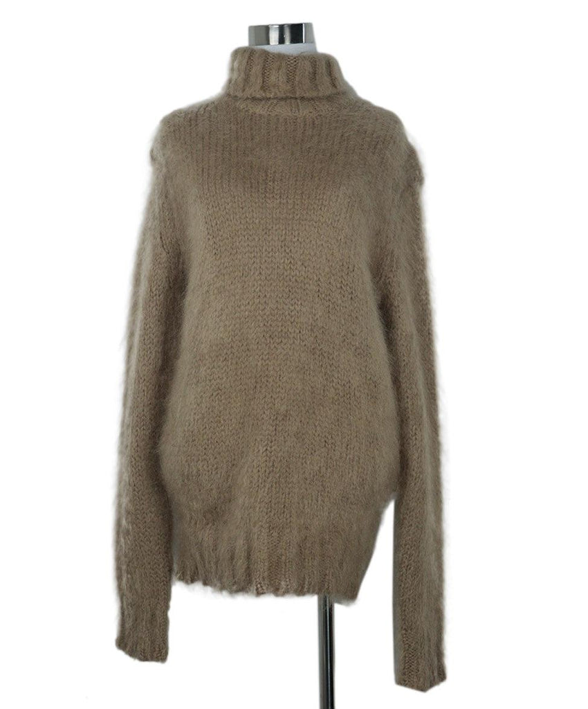 Michael Kors Tan Alpaca Wool Sweater 