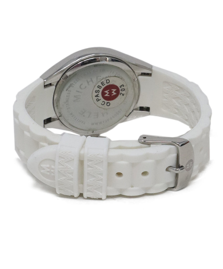 Michele White Rubber Watch 1