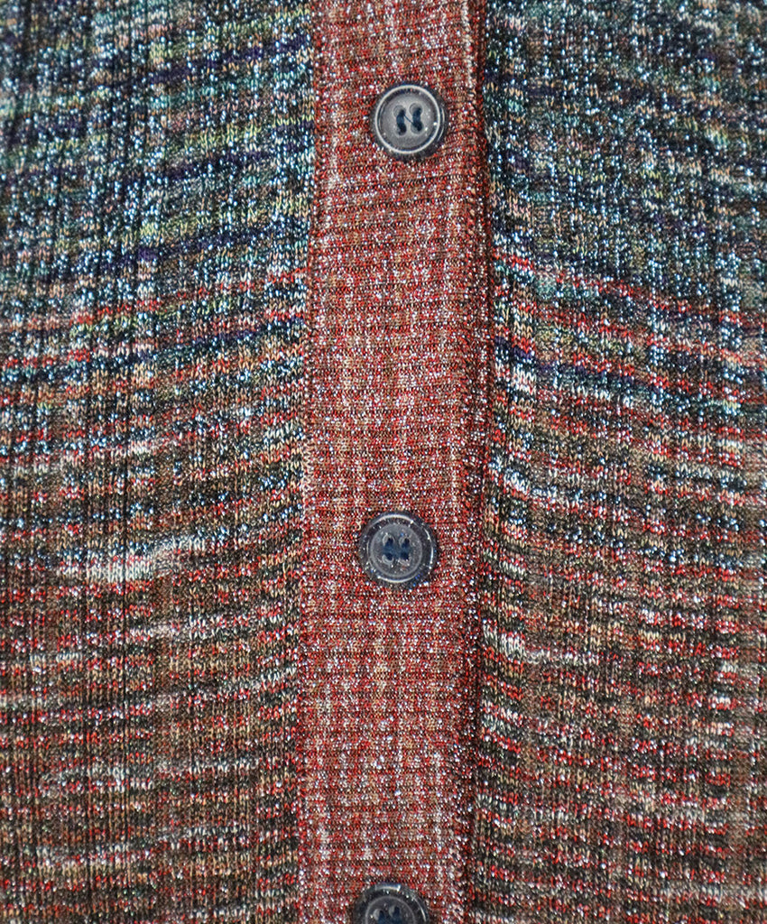 Missoni Multicolor Striped Lurex Cardigan 5