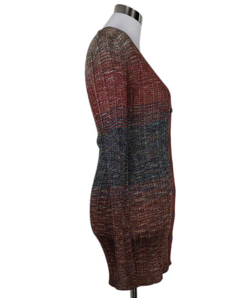 Missoni Multicolor Striped Lurex Cardigan 1