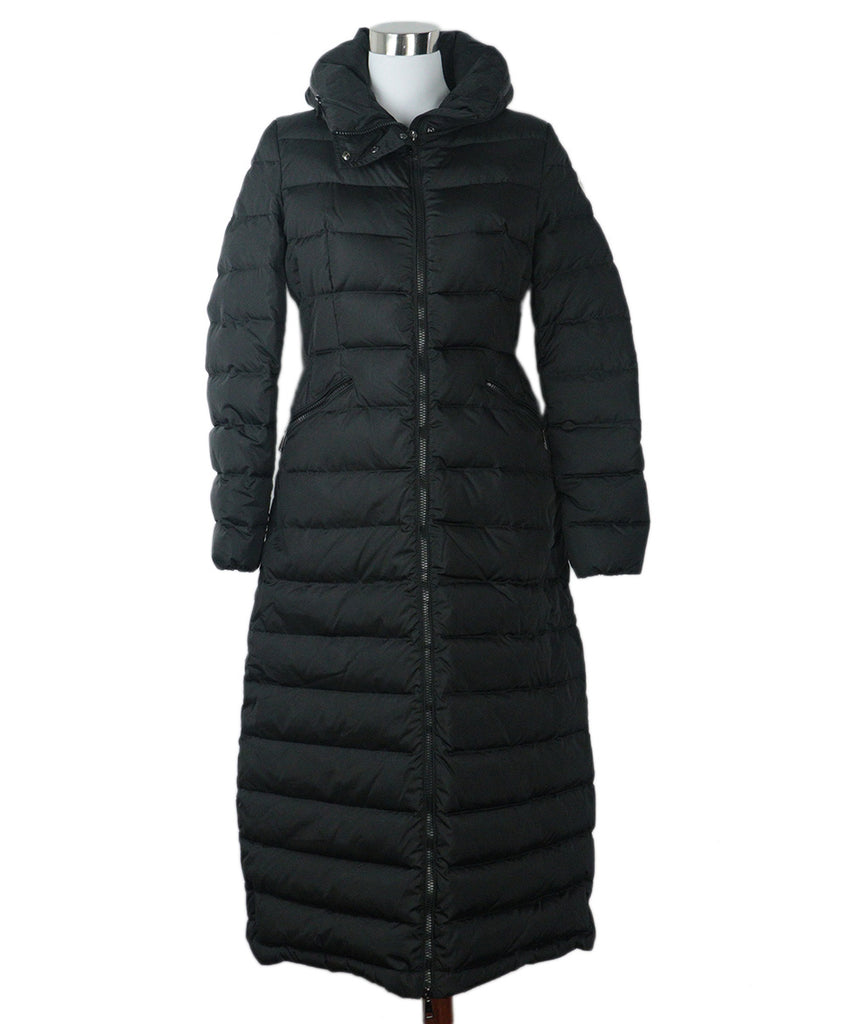 Moncler Black Long Coat 