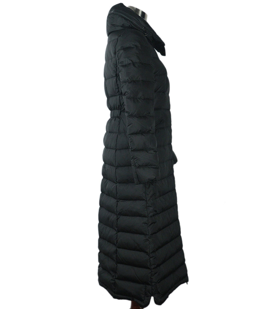 Moncler Black Long Coat 1