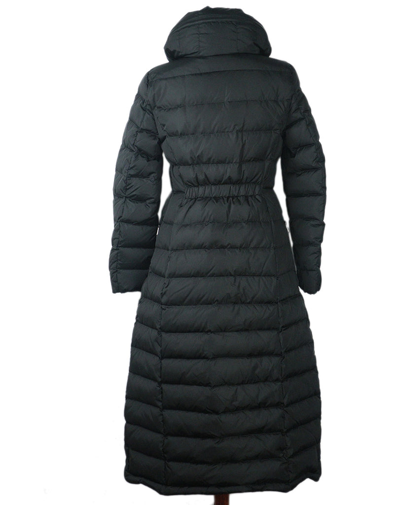 Moncler Black Long Coat 2