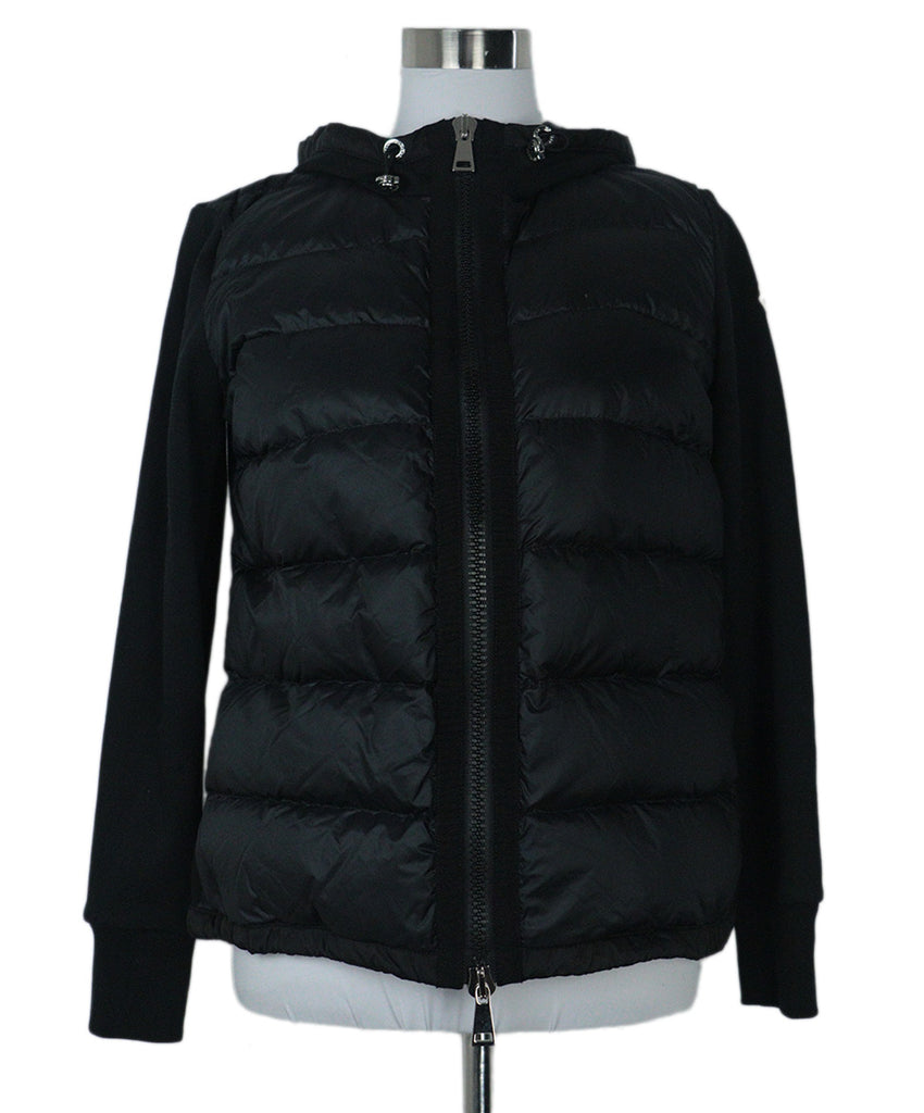 Moncler Black Puffer Hoodie 