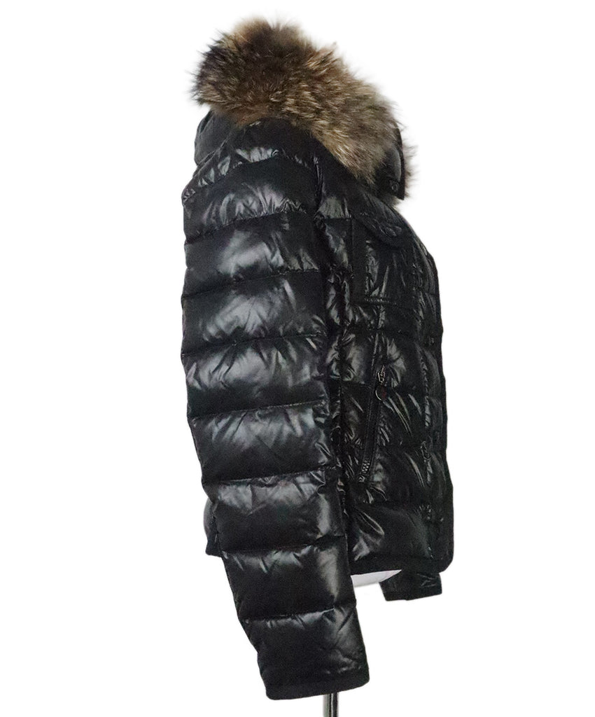 Moncler Black Quilted Down Jacket 1