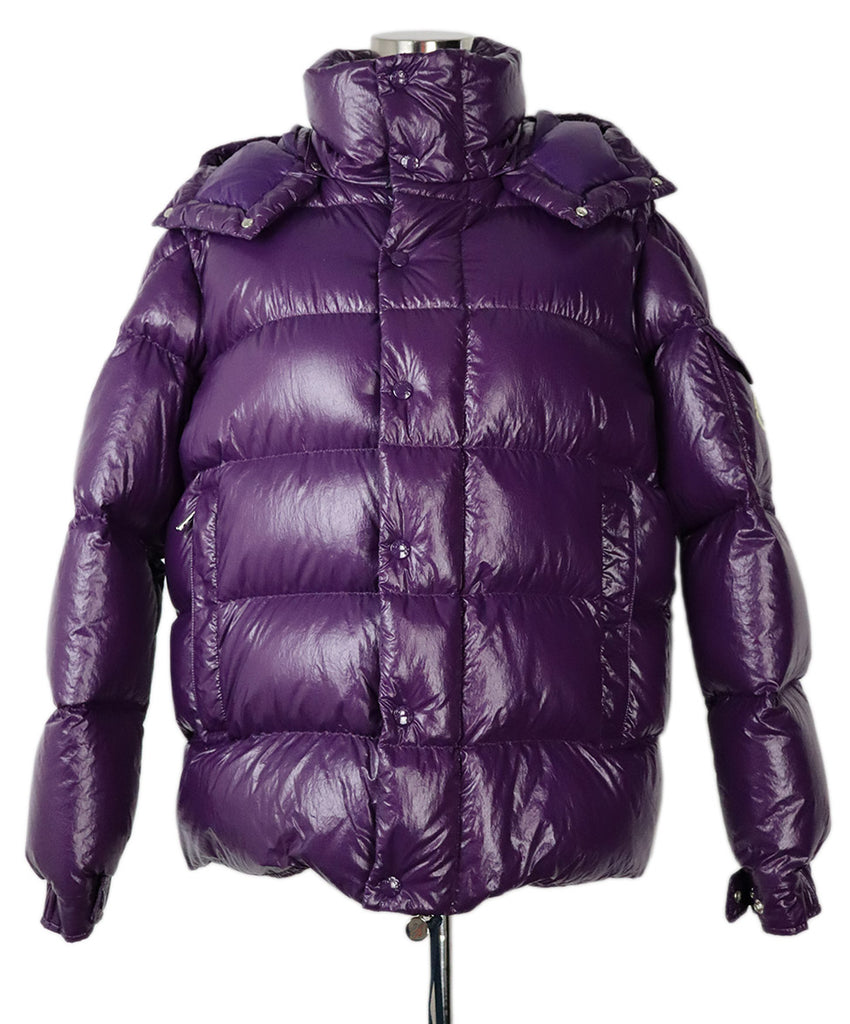 Moncler Purple Down Coat 