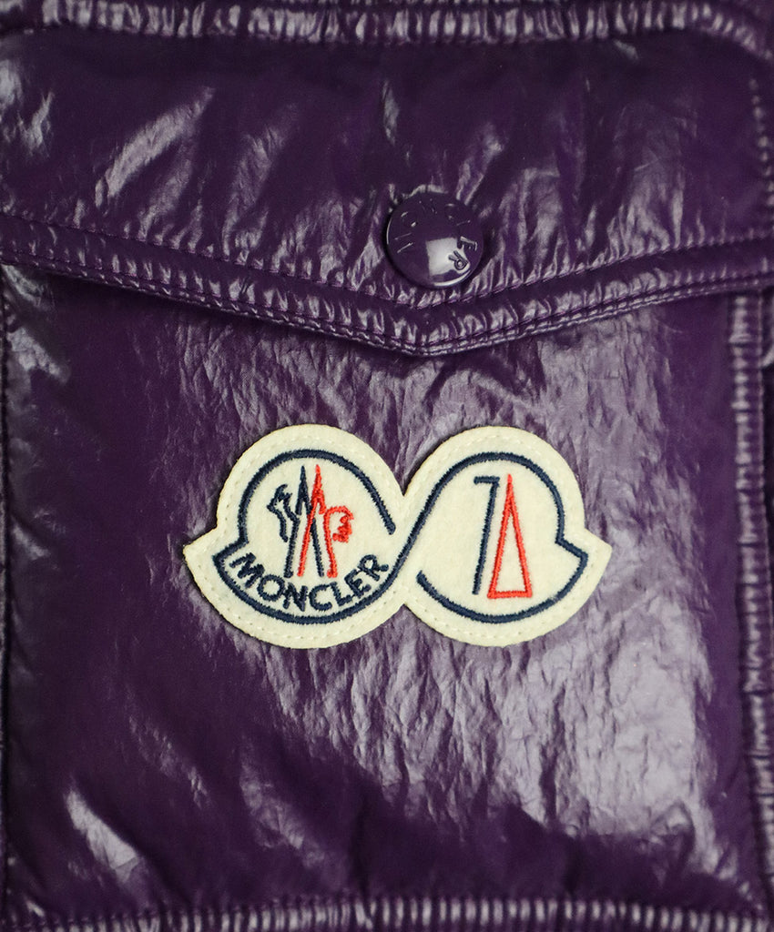 Moncler Purple Down Coat 5