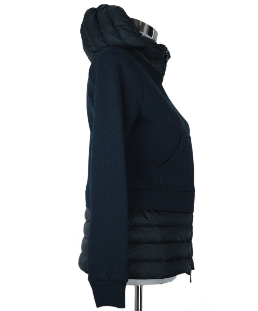 Moncler Navy Cotton Puffer Hoodie 1