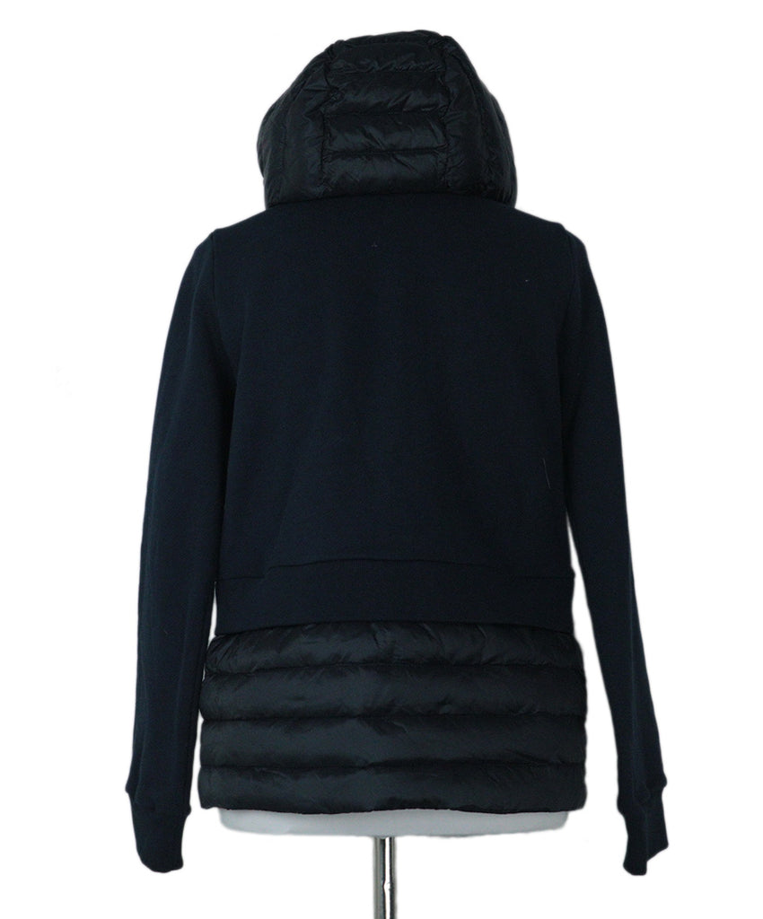 Moncler Navy Cotton Puffer Hoodie 2