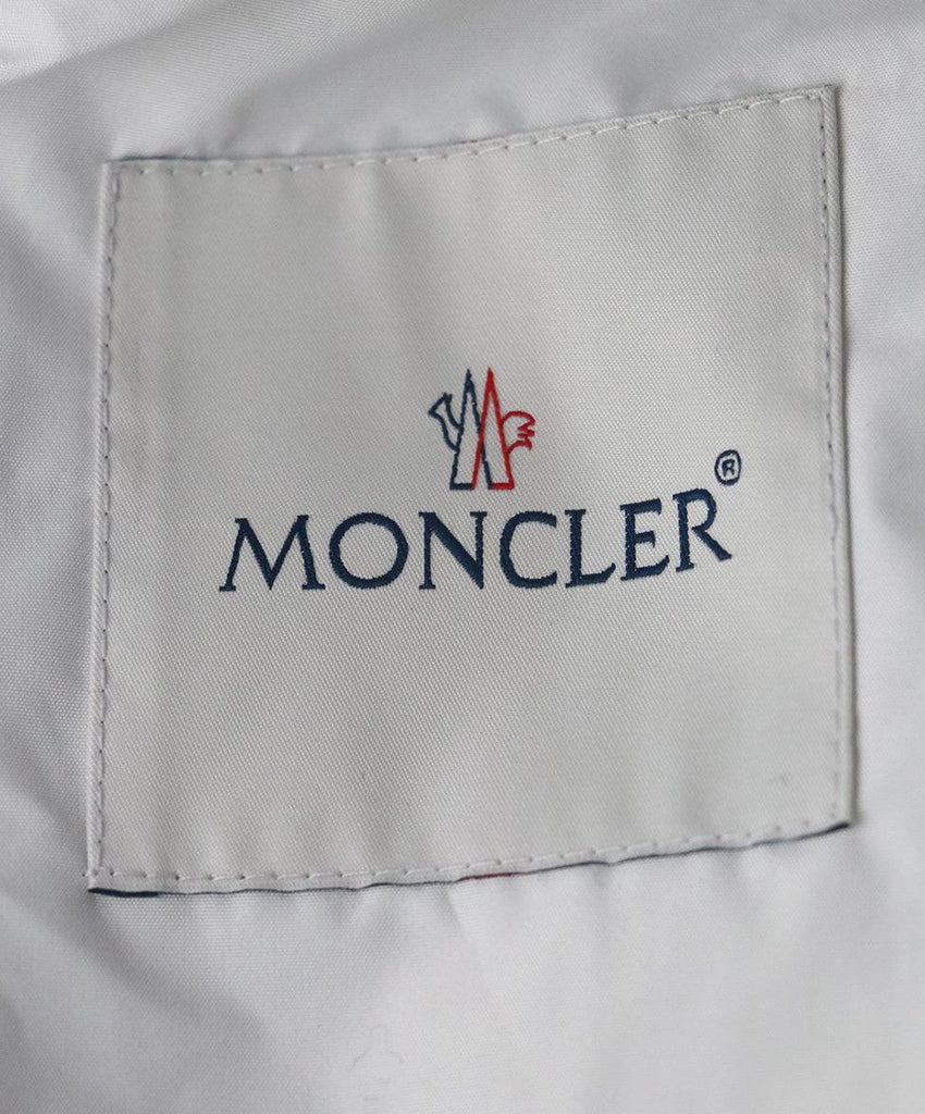 Moncler White Trench Coat 3