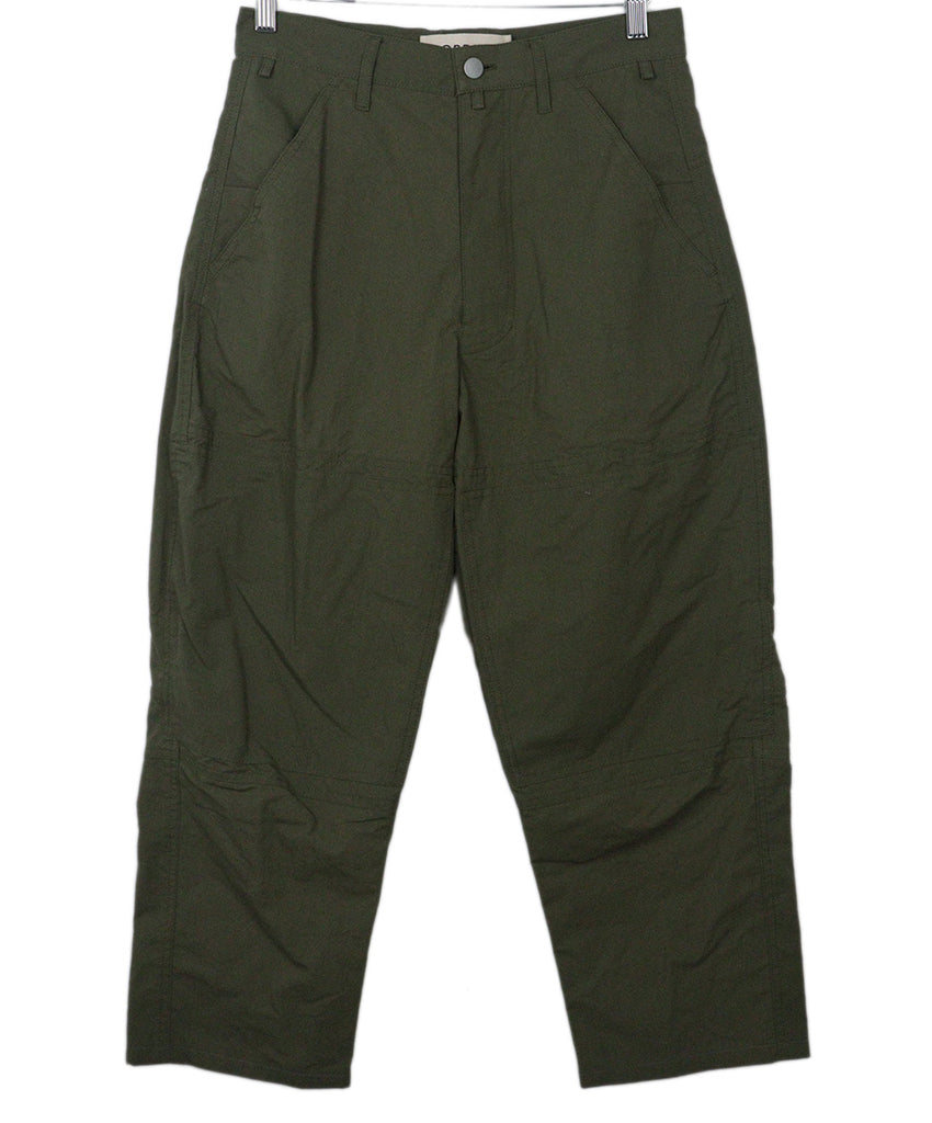 Mordecai Olive Green Cotton Pants 