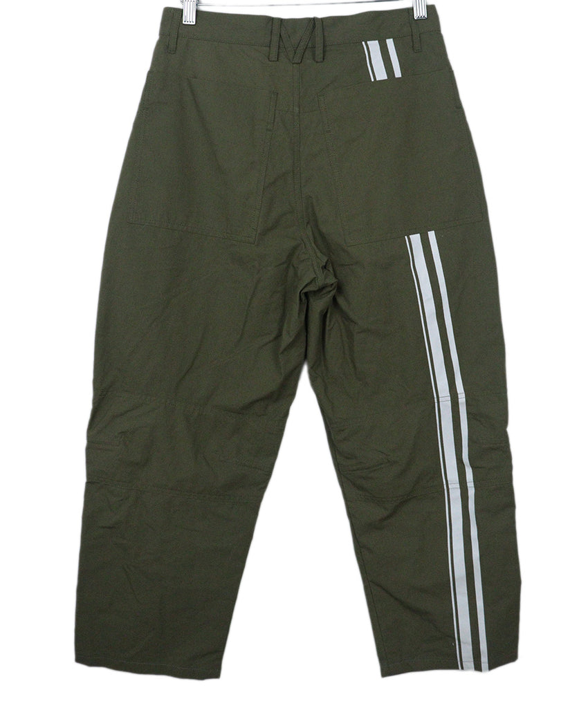 Mordecai Olive Green Cotton Pants 1