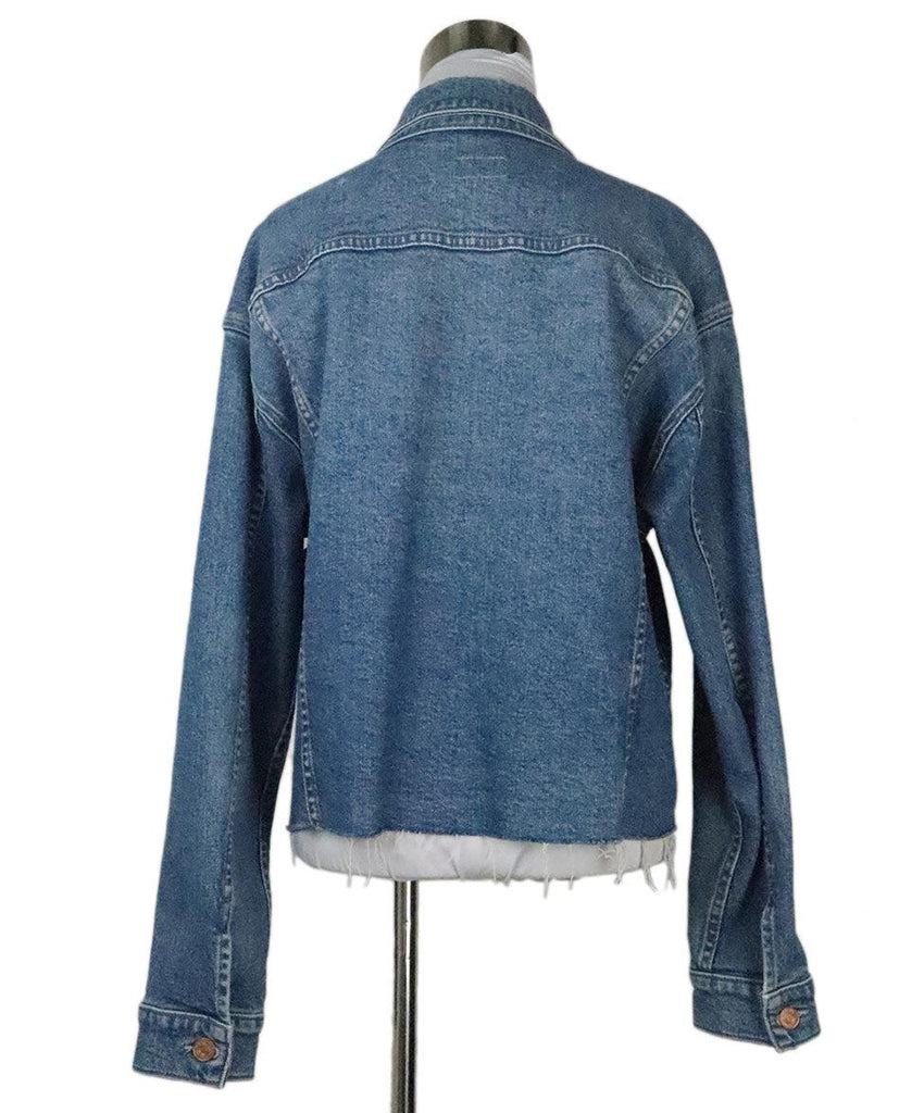 Mother Distressed Denim Jacket 2