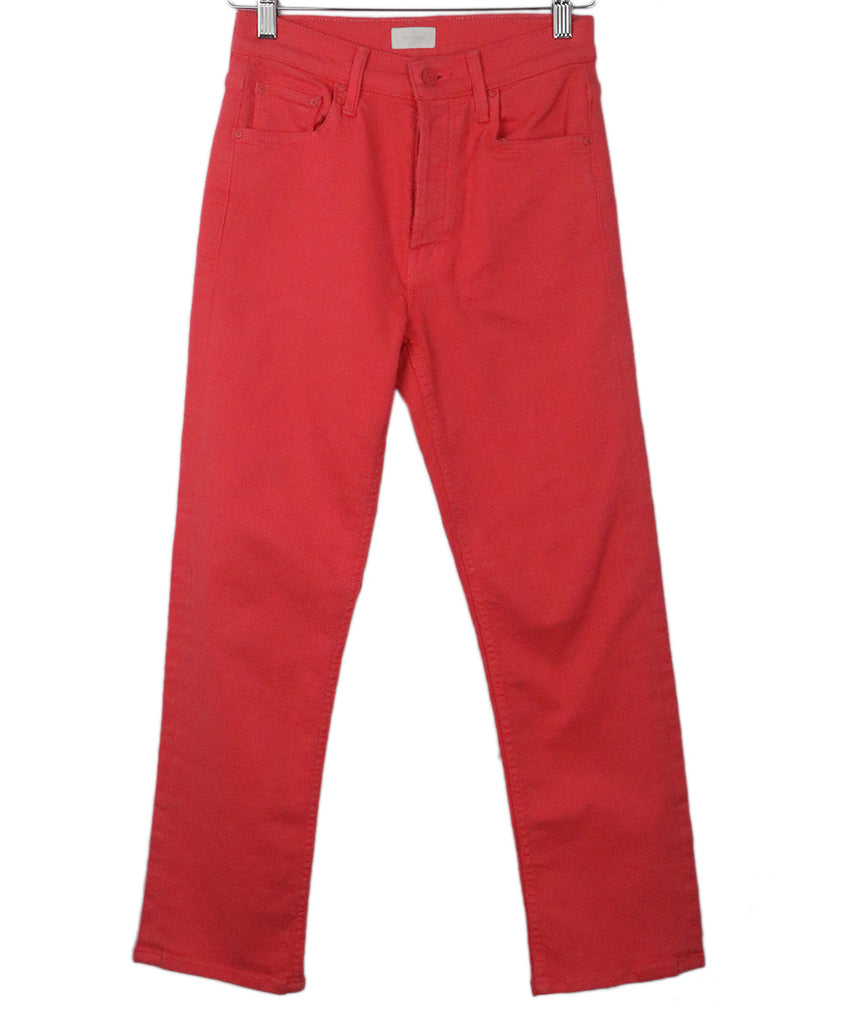 Mother Salmon Denim Pants 