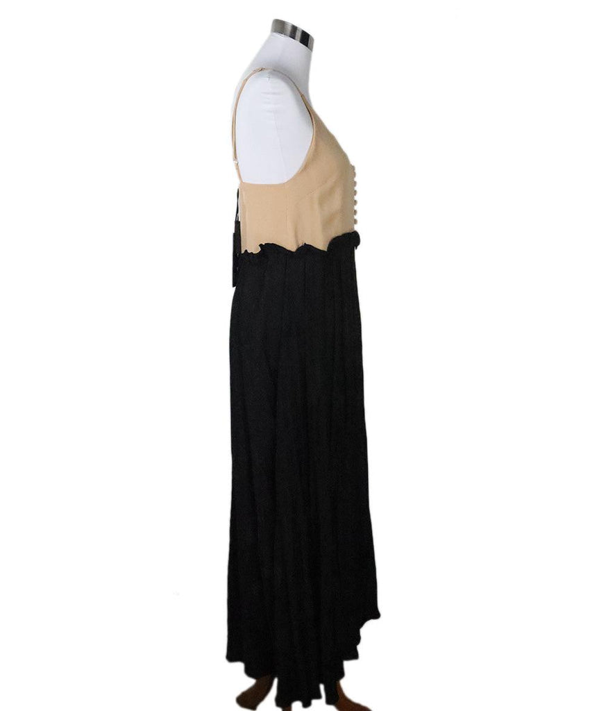 Mother of Pearl Black & Cream Maxi Dress sz 4 - Michael's Consignment NYC