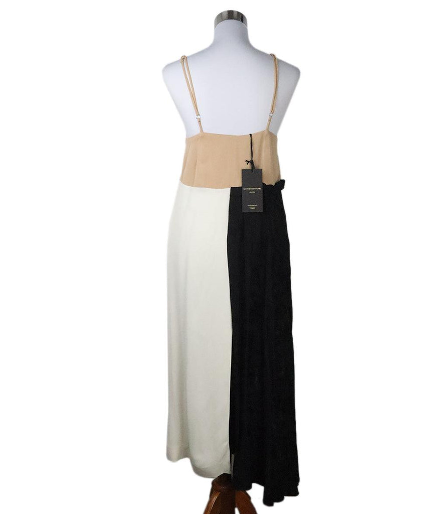 Mother of Pearl Black & Cream Maxi Dress sz 4 - Michael's Consignment NYC