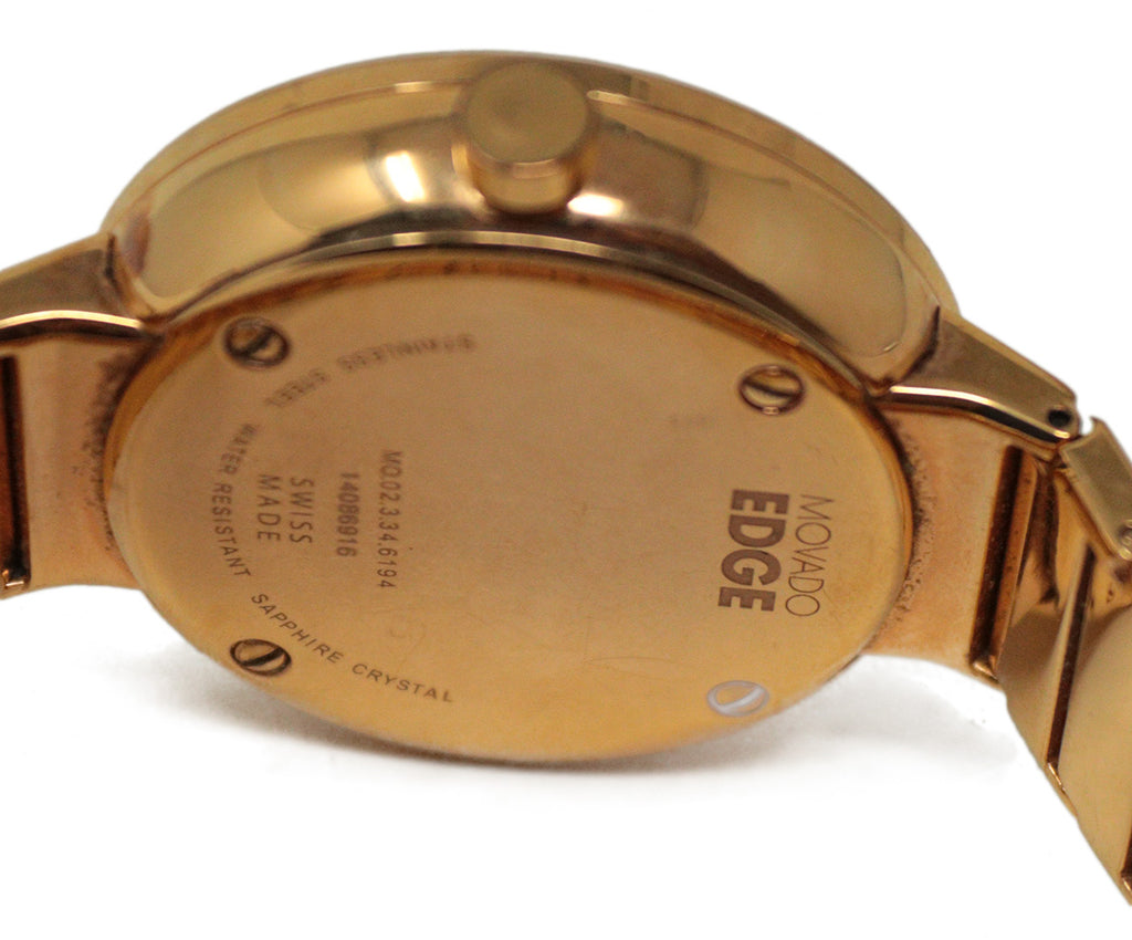 Movado Edge Gold Watch 2