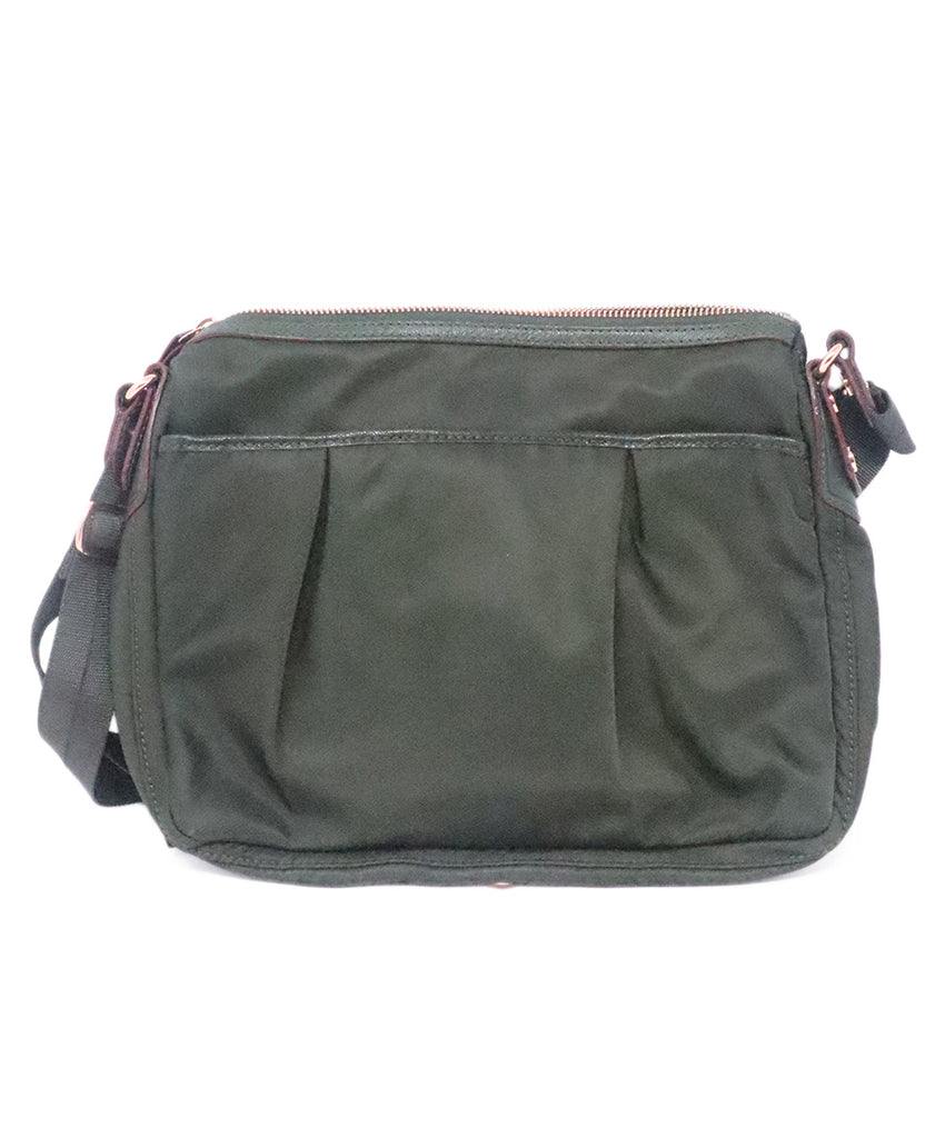 Mz Wallace Green Nylon Paige Crossbody 1