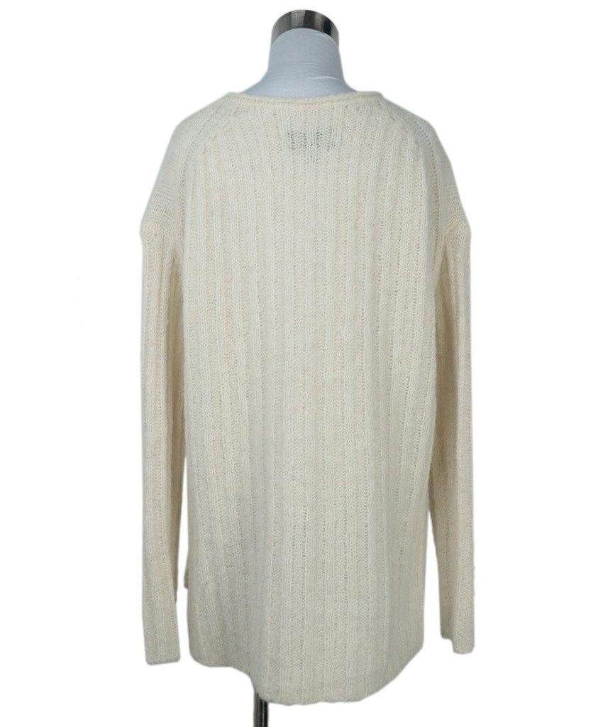 Nili Lotan Ivory Alpaca Wool Sweater 2