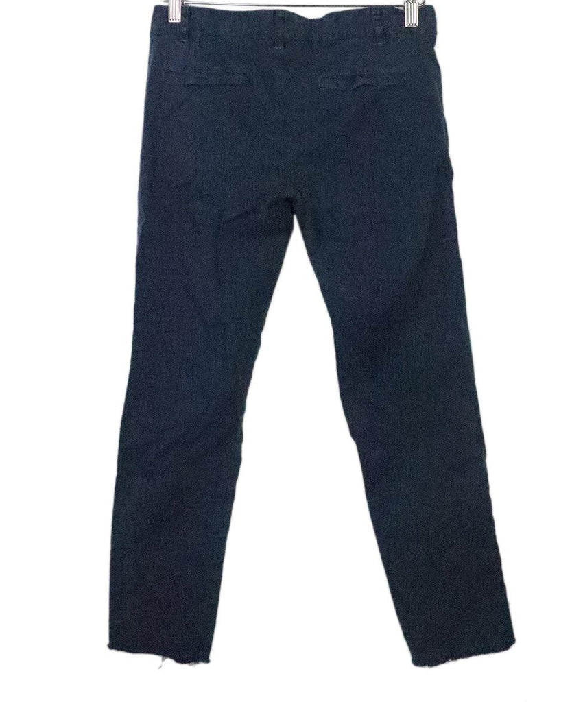 Nili Lotan Navy Cotton Pants 1