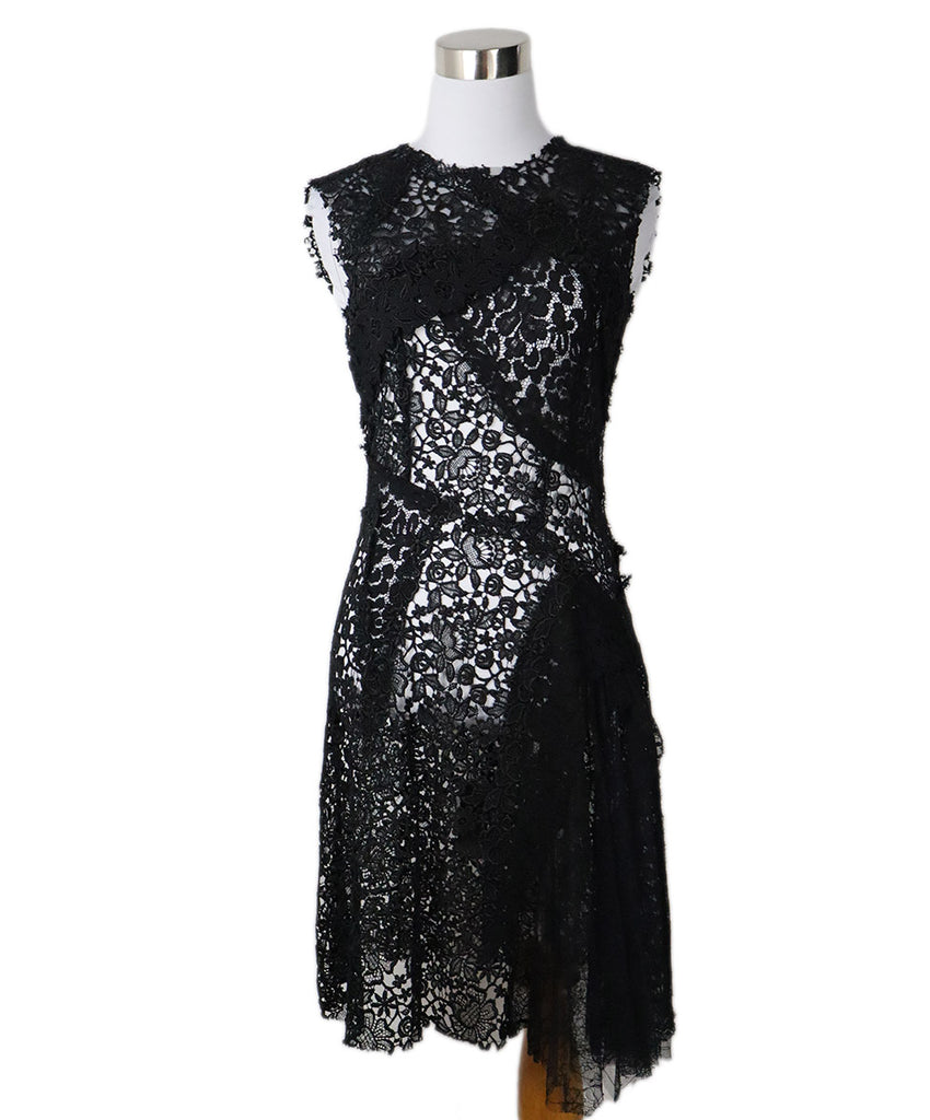 Nina Ricci Black Lace Dress 