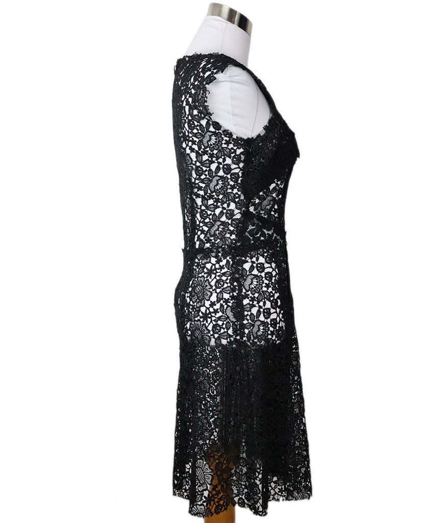 Nina Ricci Black Lace Dress 1