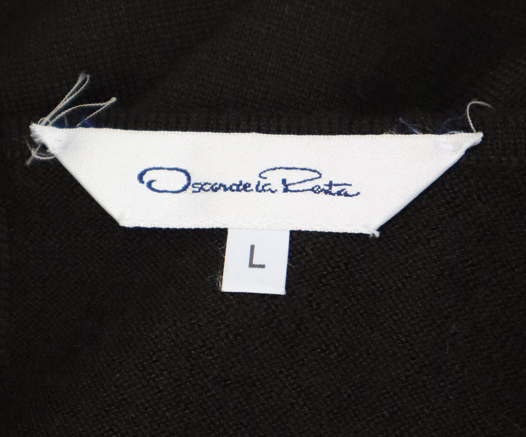 Oscar De La Renta Brown Cashmere Sweater 3