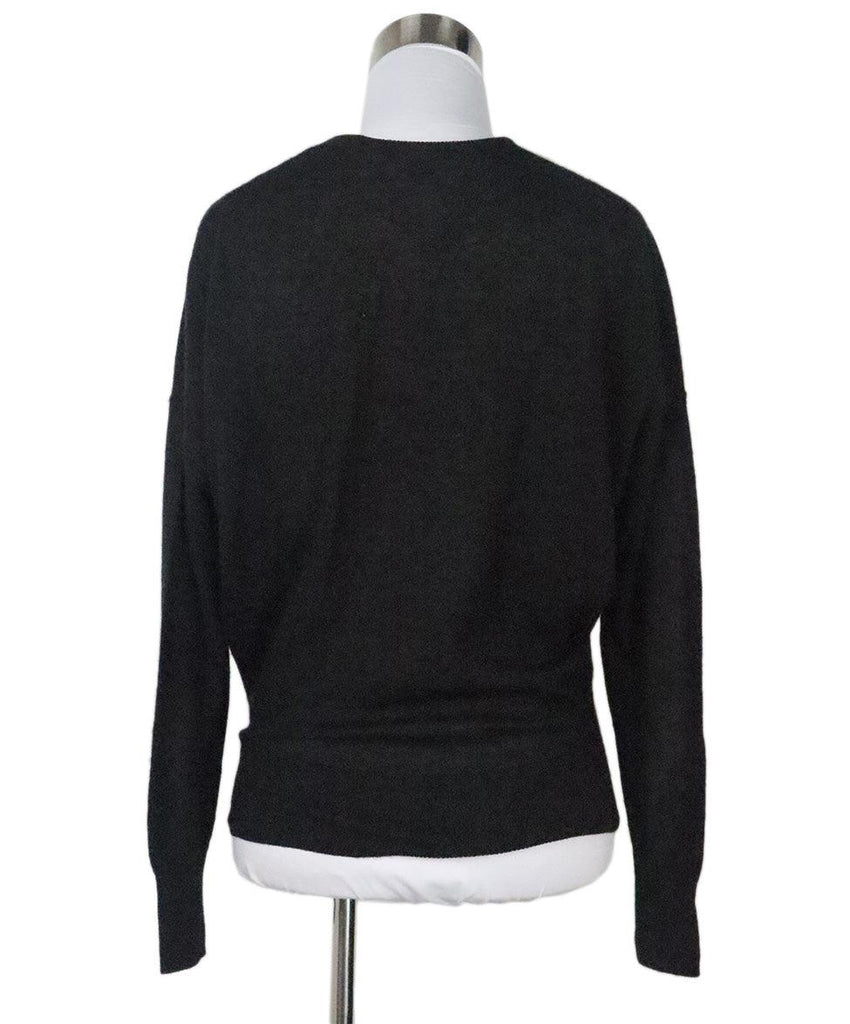 Perse Black Cashmere Sweater 2