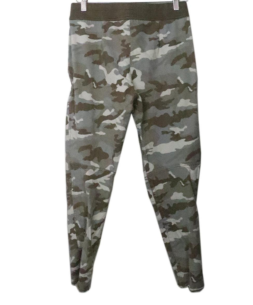 Perse Camo Print Cotton Pants 1