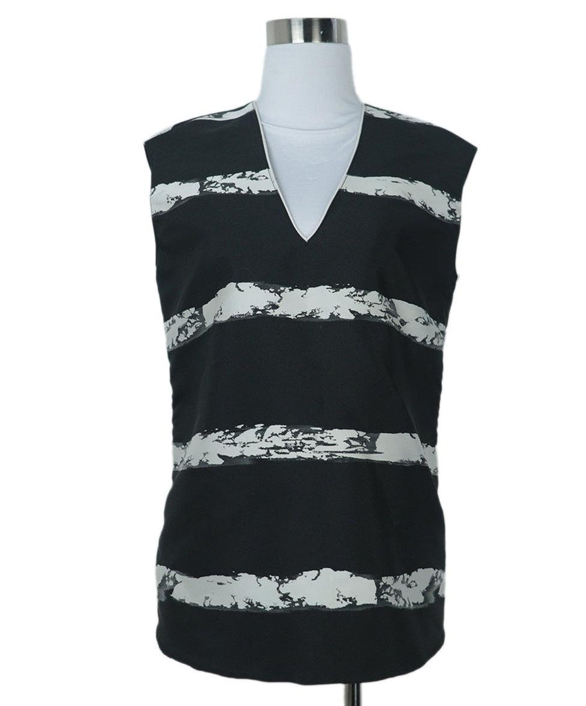 Piazza Sempione B&W Sleeveless Top 