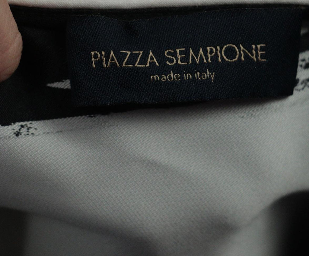 Piazza Sempione B&W Sleeveless Top 3