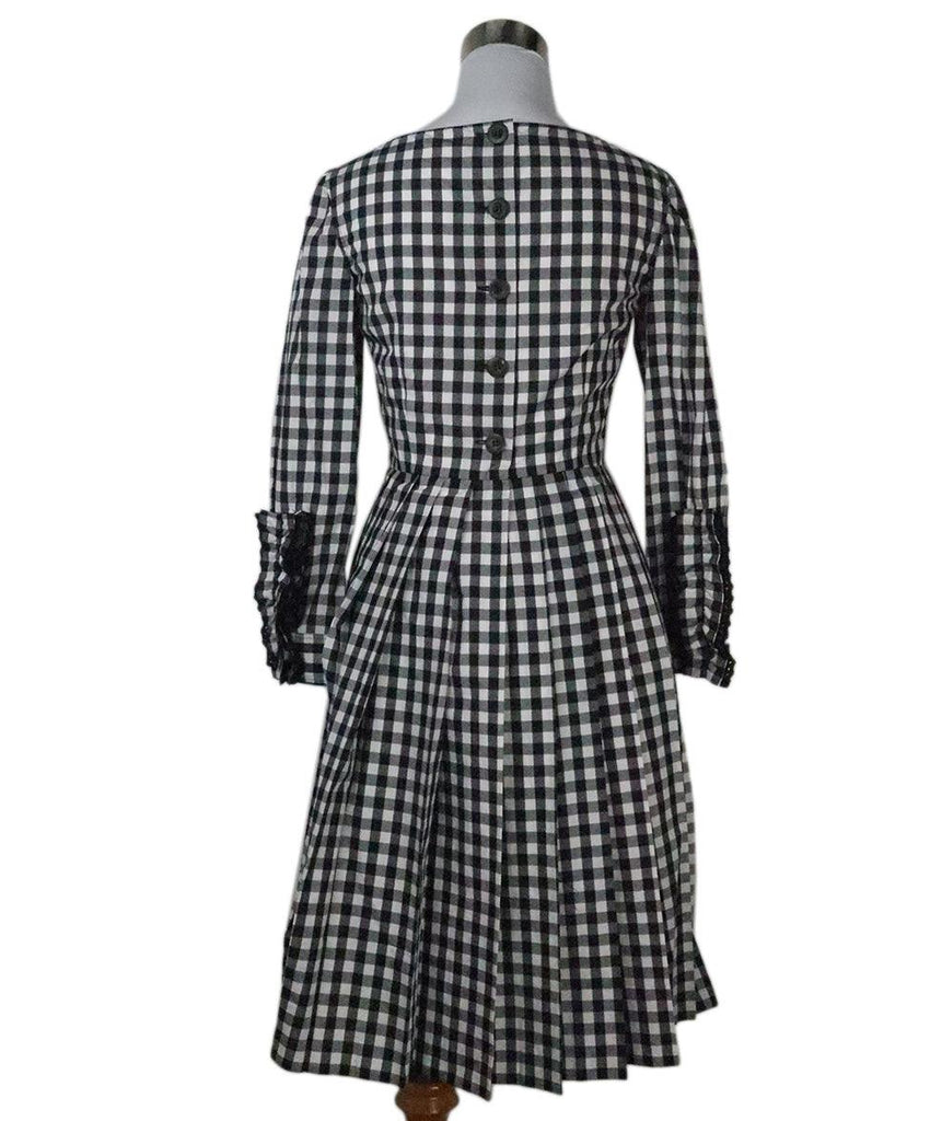 Prada B&W Checkered Dress 2