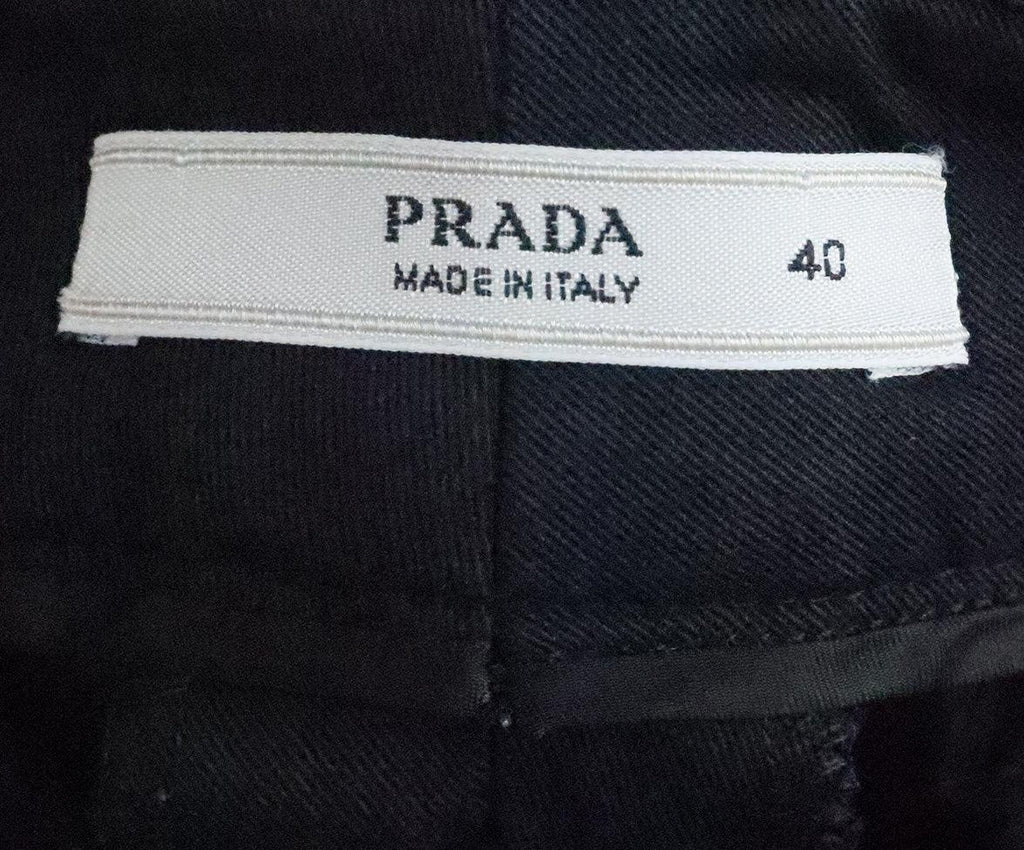 Prada Black Cotton Pants 2