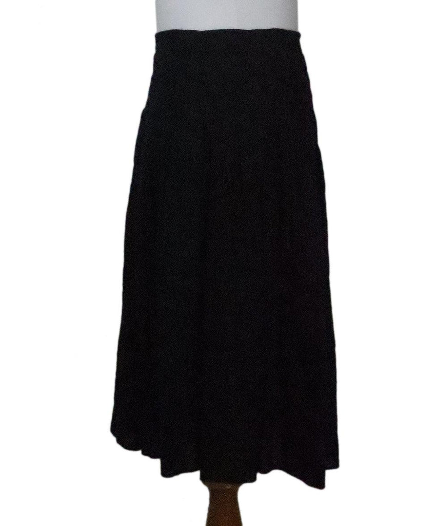 Prada Black Cotton Skirt 1