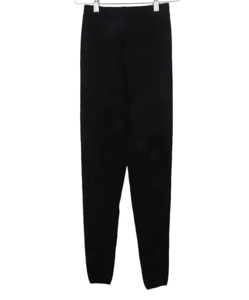 Prada Black Knit Pants 1