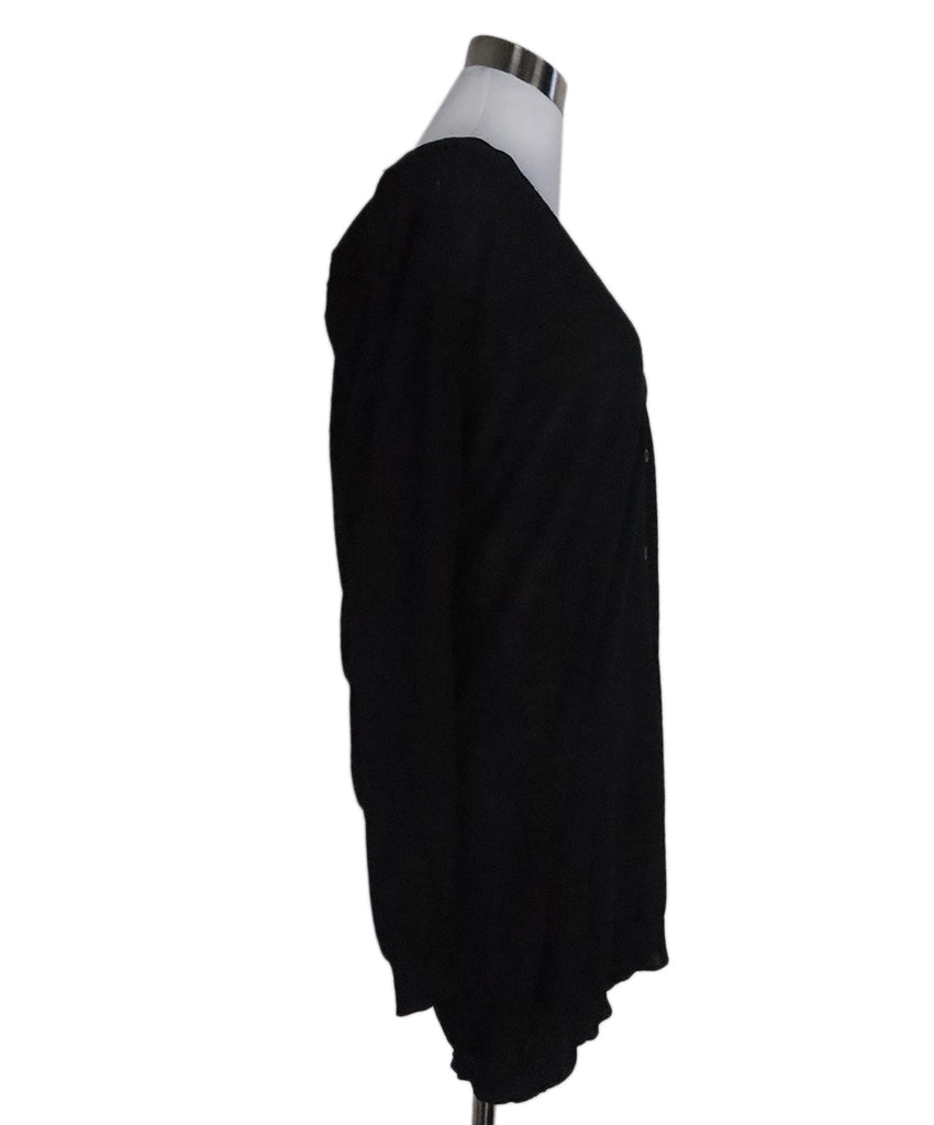 Prada Black & Silk Cardigan 1