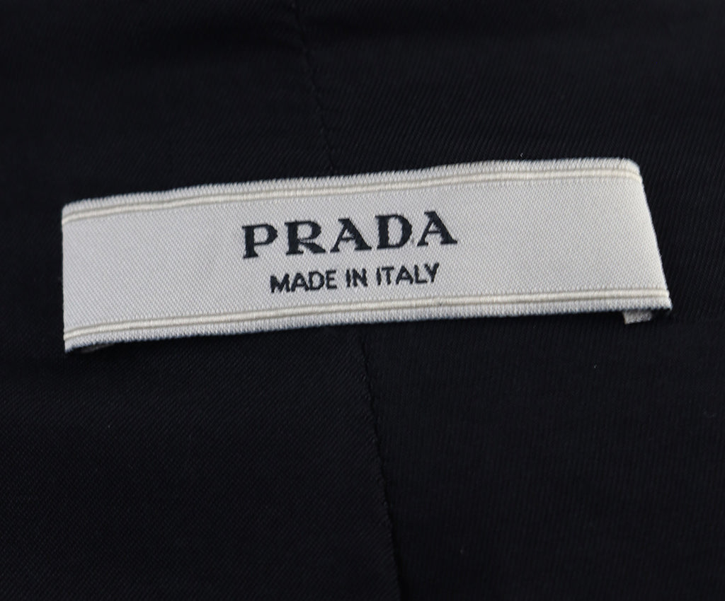 Prada Black Wool 2 Piece Pantsuit 3