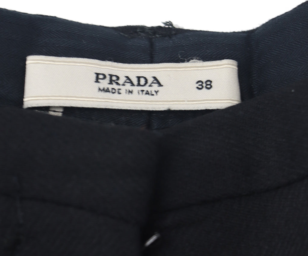 Prada Black Wool 2 Piece Pantsuit 8